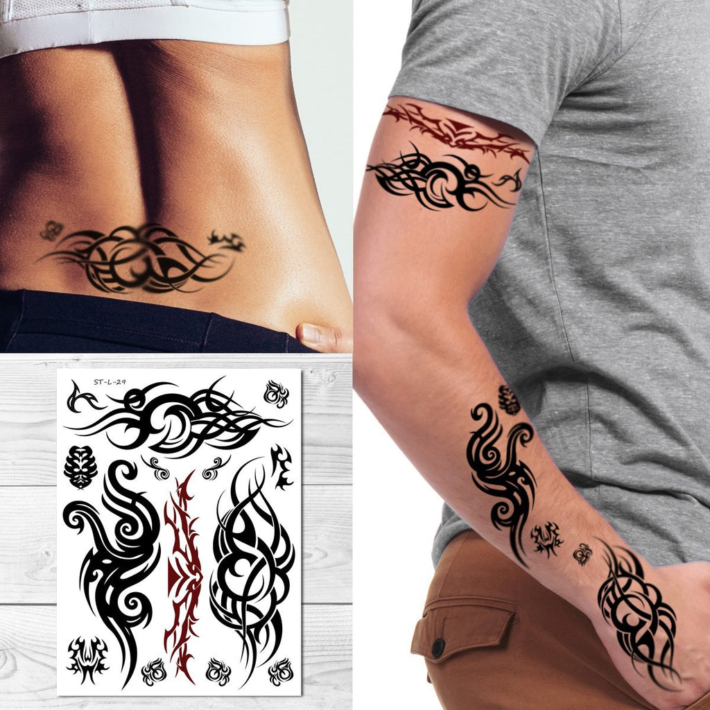 Waterproof Types Of Temporary Tattoos Mini Flower, Skull, Sword, Body, Arm,  Neck, Finger Art Unisex Animal Stickers 230616 From Bian04, $14.07 |  DHgate.Com
